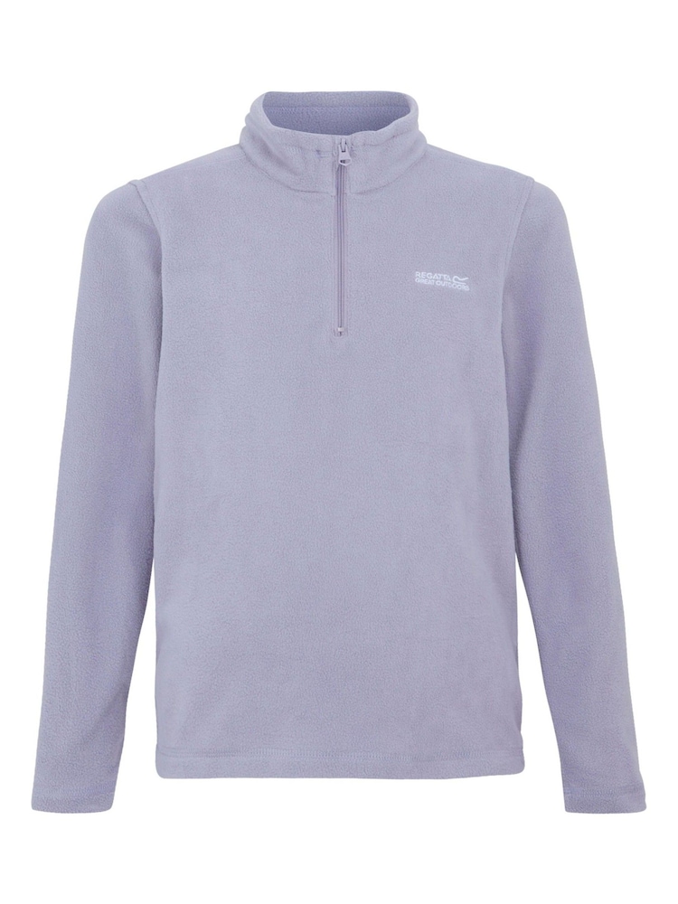 Paars - Regatta Hot Shot II fleece met korte rits - Image 4 of 6