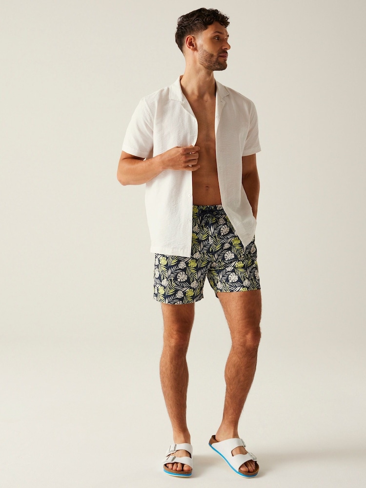 Regatta Blue Mens Loras Swim Shorts - Image 3 of 7