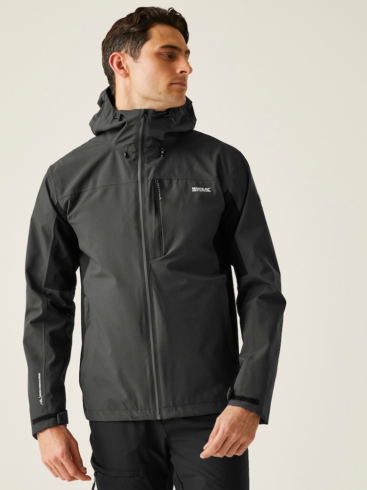 Regatta Grey Mens Birchdale II Waterproof Jacket - Image 1 of 9