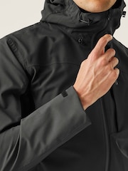 Regatta Grey Mens Birchdale II Waterproof Jacket - Image 5 of 9