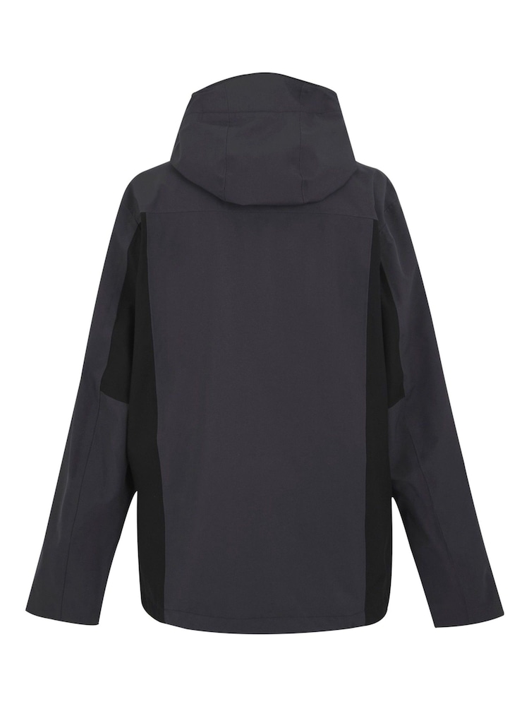 Regatta Grey Mens Birchdale II Waterproof Jacket - Image 8 of 9
