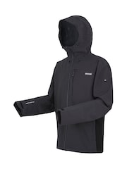 Regatta Grey Mens Birchdale II Waterproof Jacket - Image 9 of 9