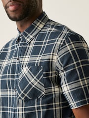 Regatta Blue Mens Loran Lightweight Shirt - Image 4 of 4