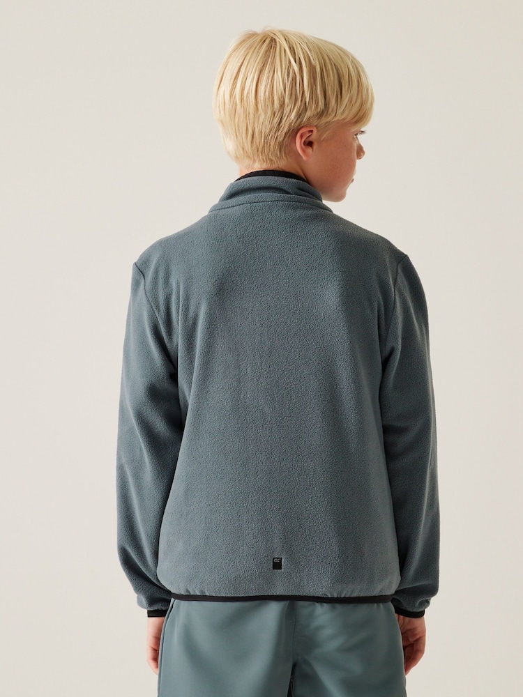 Gris - Regatta Kids Frankie Full Zip Fleece - Imagen 2 de 7 Gris - Regatta Kids Frankie Full Zip Fleece - Imagen 2 de 7