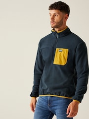 Regatta Mid Blue Mens Frankie Half Zip Fleece - Image 1 of 7