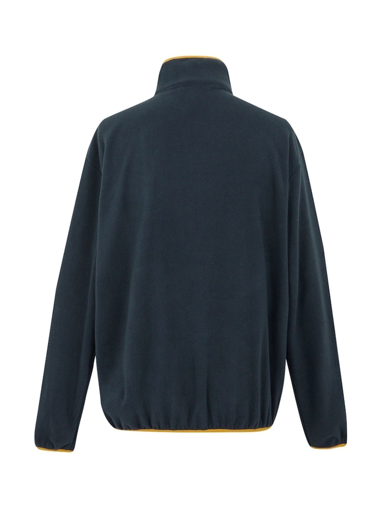 Normaal blauw - Regatta Frankie fleece met halve ritssluiting voor heren - Image 6 of 7