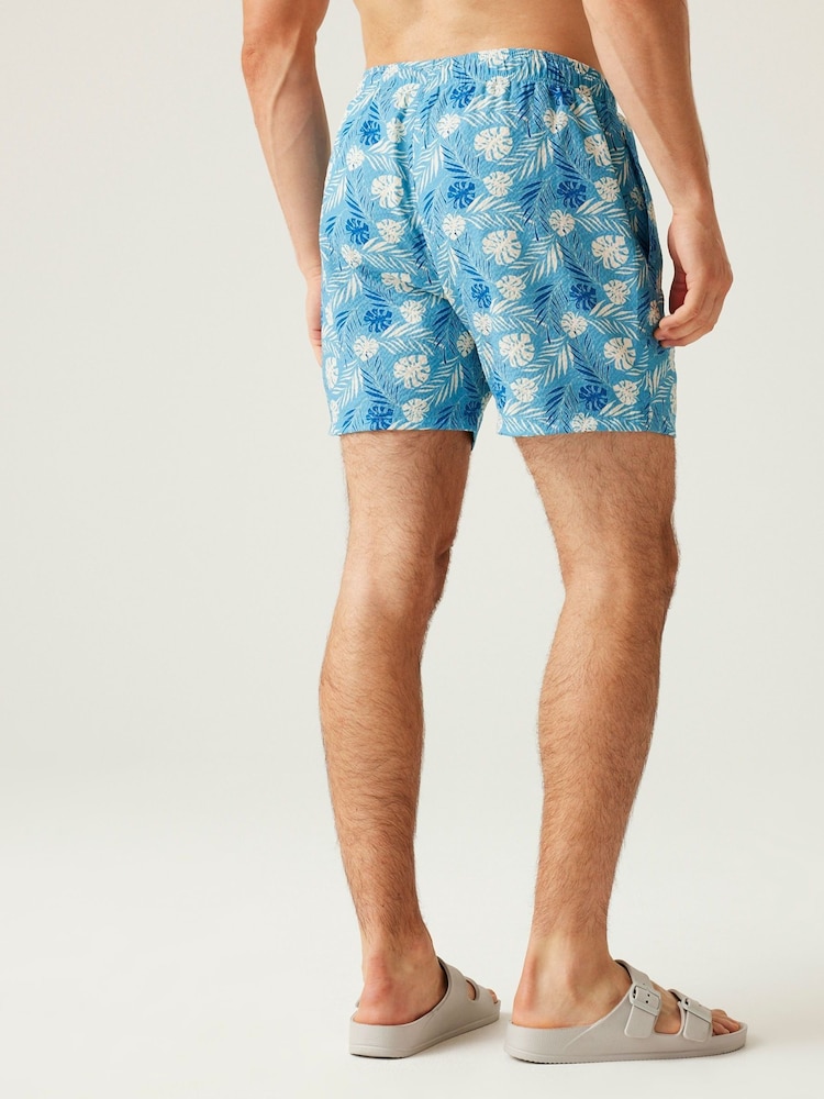 Regatta Blue Sky Mens Loras Swim Shorts - Image 2 of 7