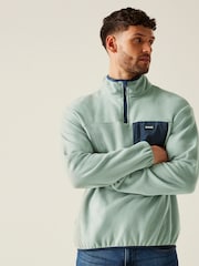 Regatta Mid Green Mens Frankie Half Zip Fleece - Image 1 of 7