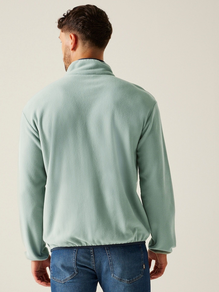 Regatta Mid Green Mens Frankie Half Zip Fleece - Image 2 of 7