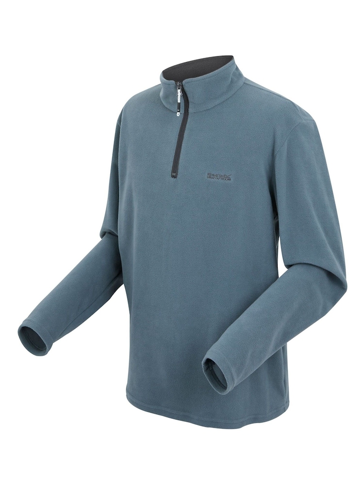 Gris - Vellón ligero con media cremallera para hombre Thompson de Regatta - Imagen 6 de 6 Gris - Vellón ligero con media cremallera para hombre Thompson de Regatta - Imagen 6 de 6