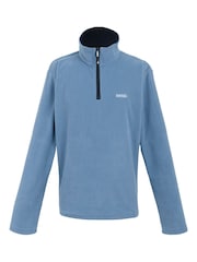 Regatta Blue Mens Thompson Lightweight Half Zip Fleece - Image 5 of 7