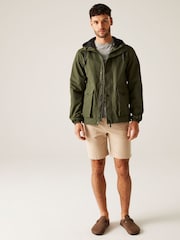 Regatta Green Mens Bayano II Waterproof Jacket - Image 4 of 10