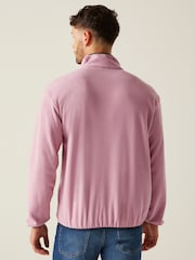 Regatta Pink Mens Frankie Half Zip Fleece - Image 2 of 7