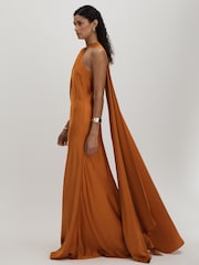 Бретелька на шею платье макси Halston - Image 1 of 6