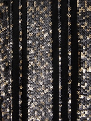 Halston Striped Sequin Trousers - Image 5 of 5