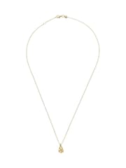 Beaverbrooks 9ct Yellow Gold Teardrop Necklace - Image 1 of 4