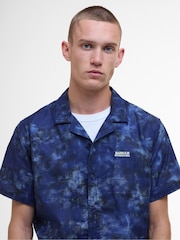 Barbour Blue Camo Ikat Summer Shirt - Image 3 of 5