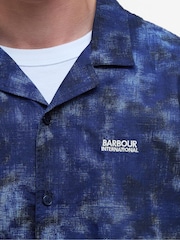 Barbour Blue Camo Ikat Summer Shirt - Image 4 of 5