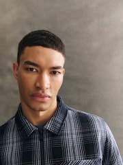 Arne Checked Overshirt - Image 5 of 6