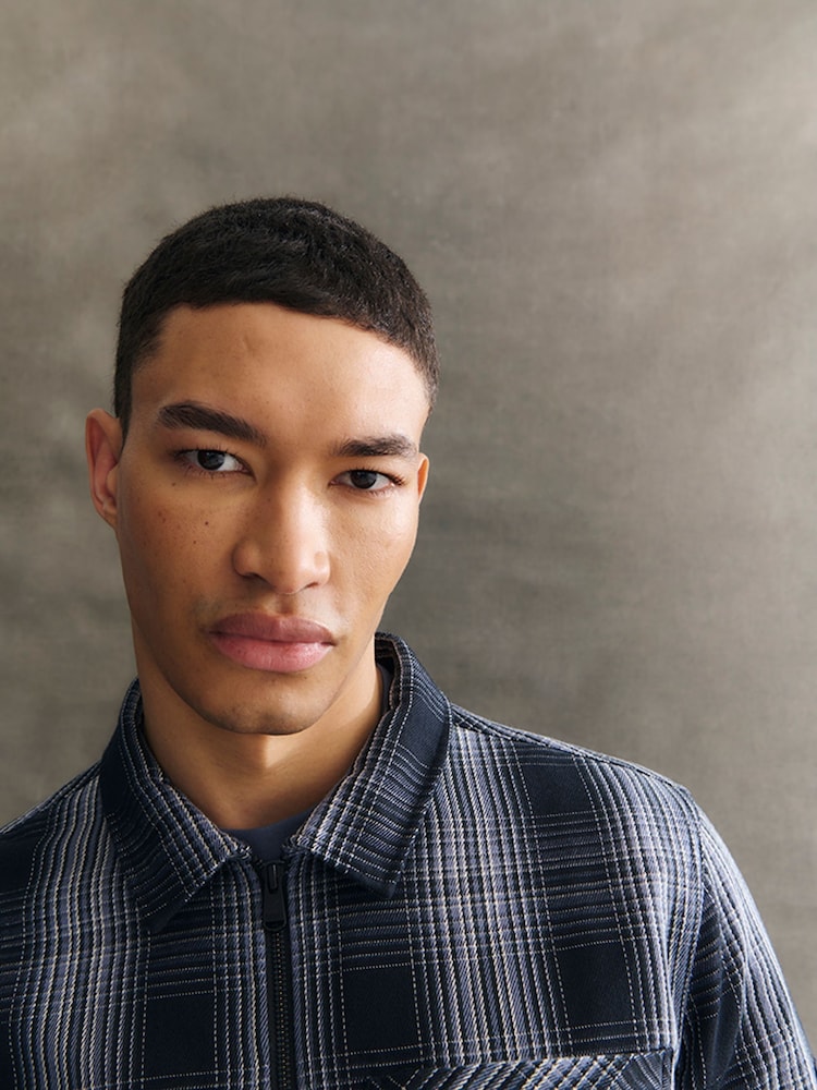 Arne Checked Overshirt - Image 5 of 6