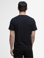 Barbour® International Black Venture Bike Graphic T-Shirt - Image 2 of 5