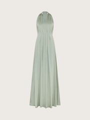Monsoon Bottle Green Thea Multiway Bridesmaid Dress - Image 5 of 5