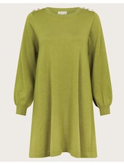 Monsoon Green Susie Swing Dress - Image 6 of 6