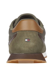 Tommy Hilfiger Green Tommy Hilfiger Blue Evo Mix Block Runner Trainers - Image 5 of 5