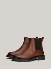 Tommy  Hilfiger Comfort Leather Chelsea Black Boots - Image 3 of 7