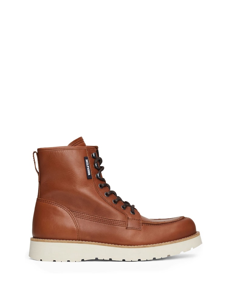 Botas de piel American Premium de Tommy Hilfiger - Imagen 1 de 6 Botas de piel American Premium de Tommy Hilfiger - Imagen 1 de 6