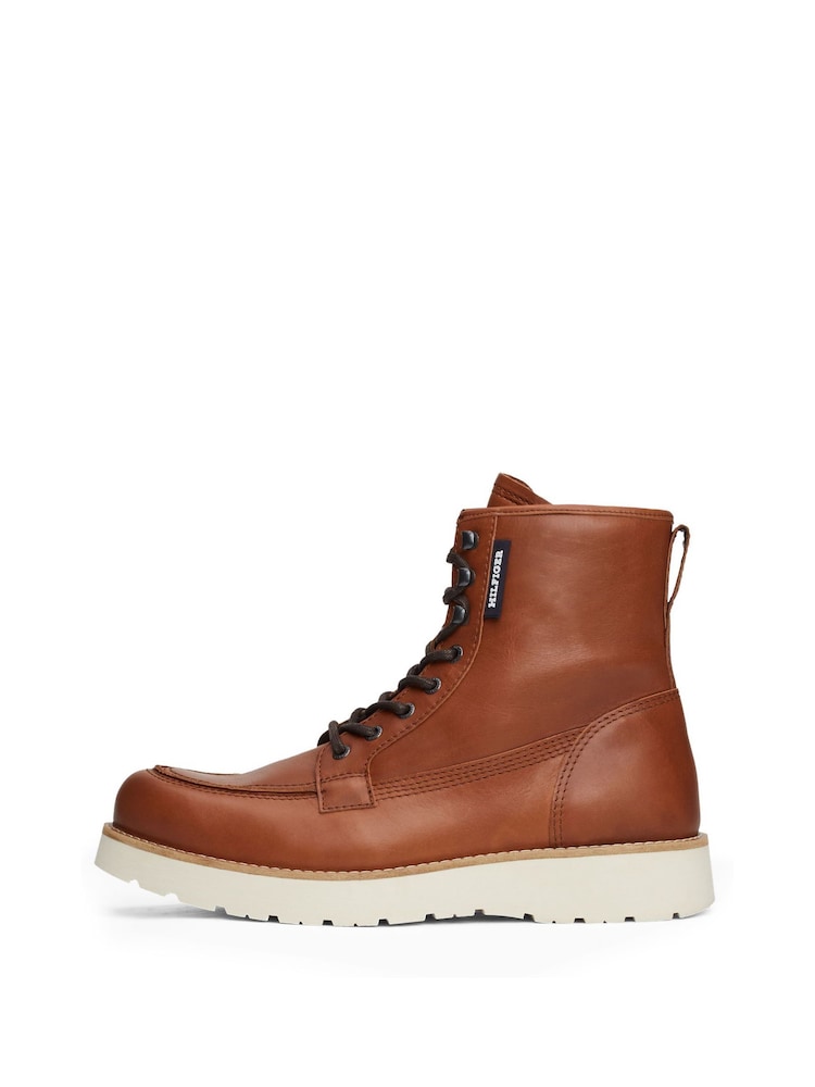 Botas de piel American Premium de Tommy Hilfiger - Imagen 2 de 6 Botas de piel American Premium de Tommy Hilfiger - Imagen 2 de 6
