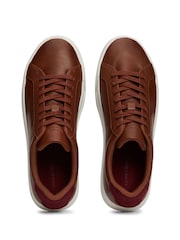 Tommy Hilfiger Purple Tommy Hilfiger Purple Court Seasonal Winter 4A Trainers - Image 4 of 6