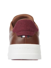 Tommy Hilfiger Purple Tommy Hilfiger Purple Court Seasonal Winter 4A Trainers - Image 6 of 6