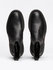 Tommy  Hilfiger Comfort Leather Chelsea Black Boots - Image 5 of 8