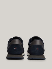 Tommy Hilfiger Blue Tommy Hilfiger Blue Evo Mix Block Runner Trainers - Image 3 of 8