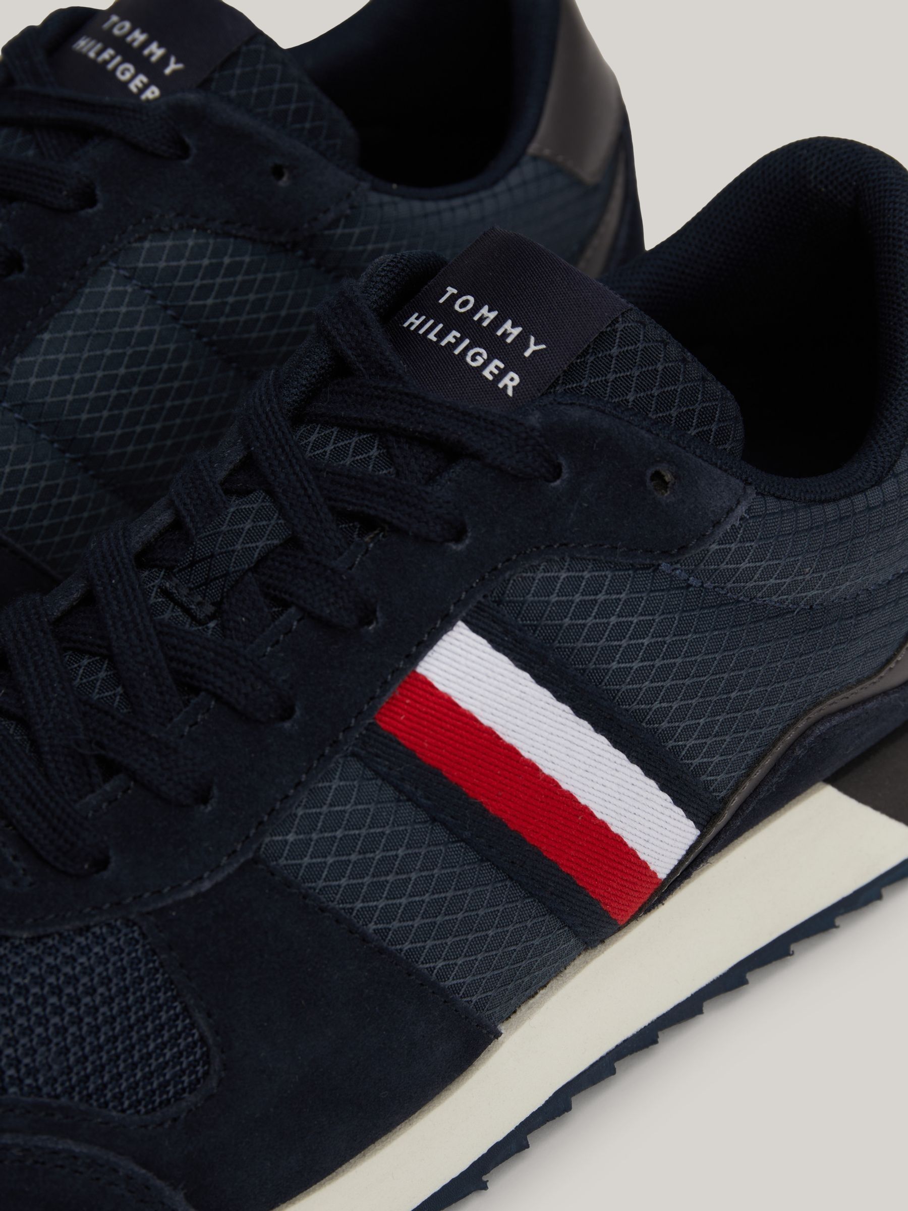 Tommy hilfiger colour block trainers on sale