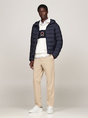 Tommy Hilfiger White Tommy Hilfiger Purple Court Seasonal Winter 4A Trainers - Image 8 of 8