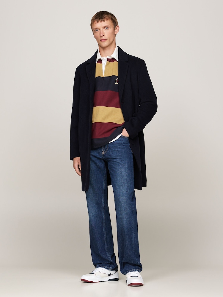 Bela - Tommy Hilfiger Basket Modern Street Usnjene bele trenirke - Slika 8 iz 8 Bela - Tommy Hilfiger Basket Modern Street Usnjene bele trenirke - Slika 8 iz 8