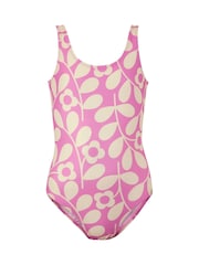 Rosa - Regatta Orla Kiely Girls Swimsuit - Imagen 4 de 7