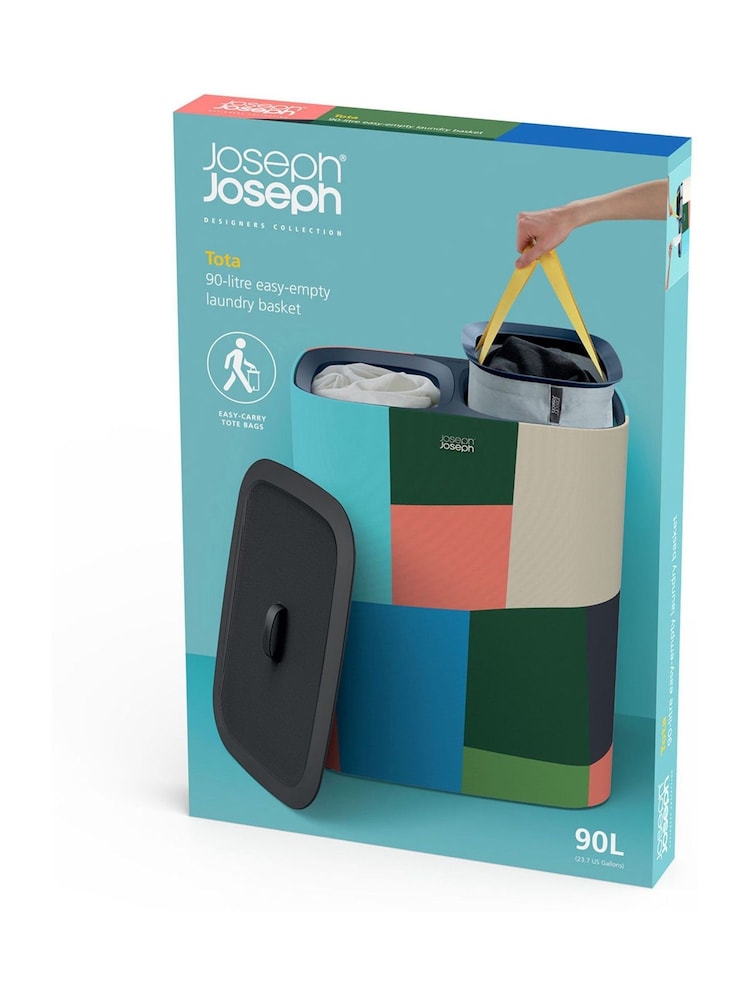 Joseph Joseph Multicolor Jonatha Law Hold-All 35L Laundry Basket - Image 6 of 6