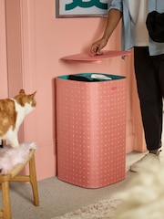Joseph Joseph Coral Tota Pop 60L Coral Laundry Basket - Image 1 of 6