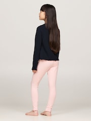 Tommy Hilfiger Pink Long Sleeved Pyjama Leggings Set - Image 2 of 4