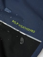 Polarn O Pyret Blue Waterproof Padded Ski Salopettes - Image 9 of 9