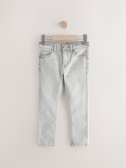 Light Grey Skinny Fit Stretch Jeans (3-17yrs) - Image 1 of 4