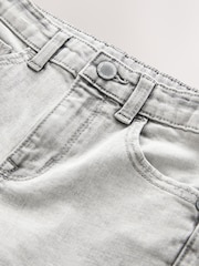 Light Grey Skinny Fit Stretch Jeans (3-17yrs) - Image 3 of 4