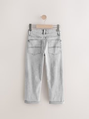Light Grey Loose Fit Stretch Jeans (3-17yrs) - Image 2 of 5