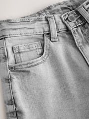 Light Grey Loose Fit Stretch Jeans (3-17yrs) - Image 3 of 5