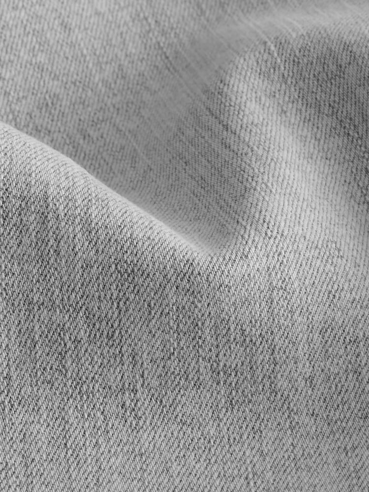 Light Grey Loose Fit Stretch Jeans (3-17yrs) - Image 5 of 5