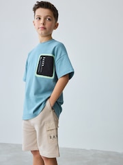 Песочный - Baker by Ted Baker Nylon Pocket 100% Cotton Shorts - Изображение 1 из 12