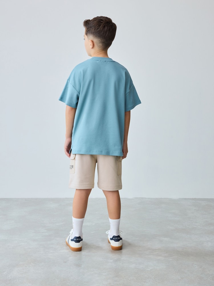 Baker by Ted Baker Nylon Pocket 100% Cotton Shorts - Image 4 of 12